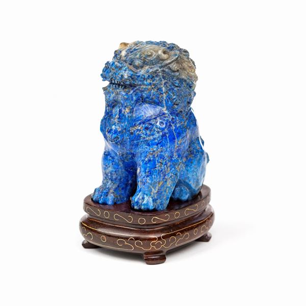 Intaglio in sodalite, arte cinese