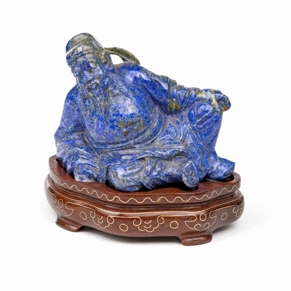 Intaglio in sodalite, arte cinese