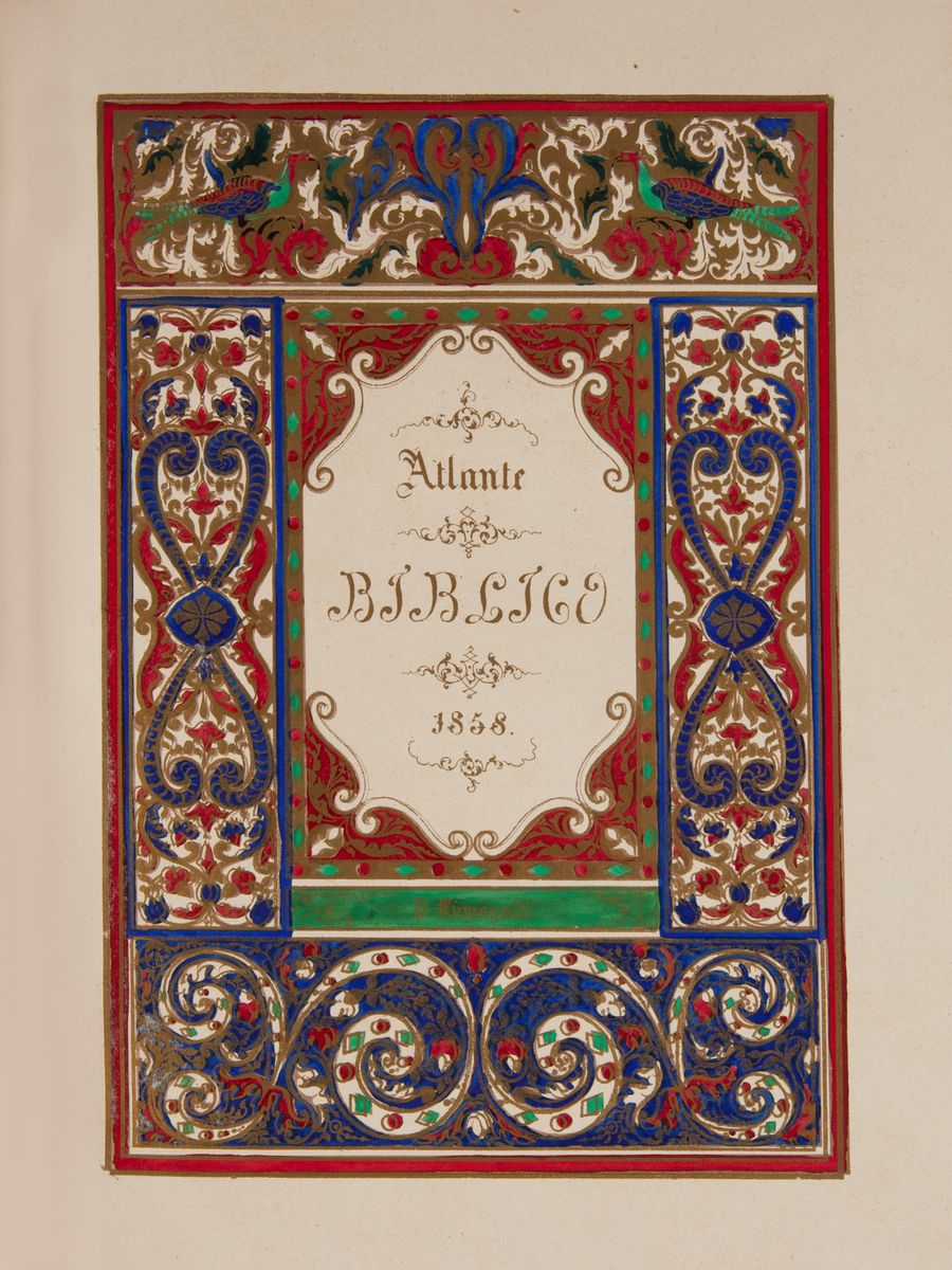 Giovanni Boschi, Atlante Biblico o Storia Biblica Corredata delle Principali Notizie....