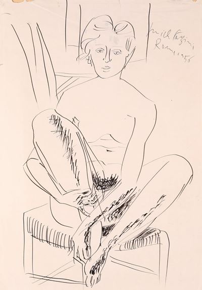Nudo di Donna Seduta