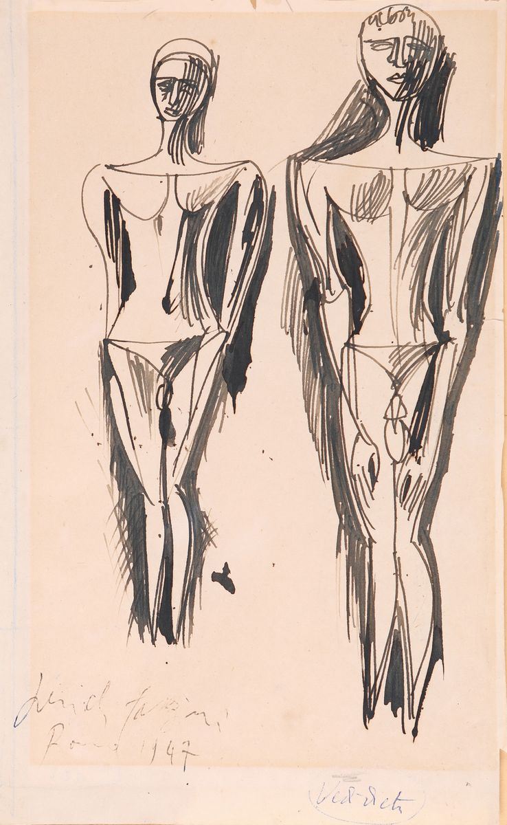Pericle Fazzini - Nudi in Piedi