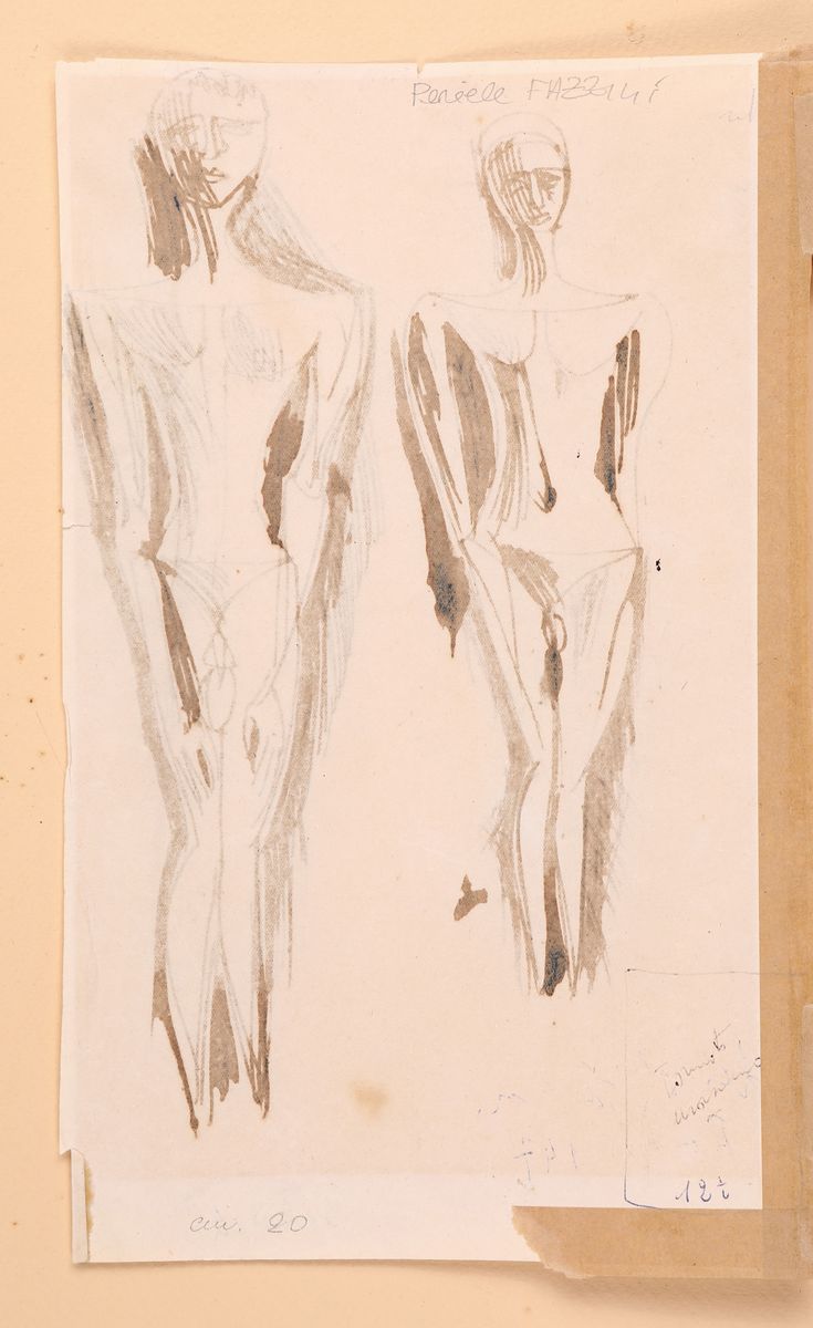 Pericle Fazzini - Nudi in Piedi