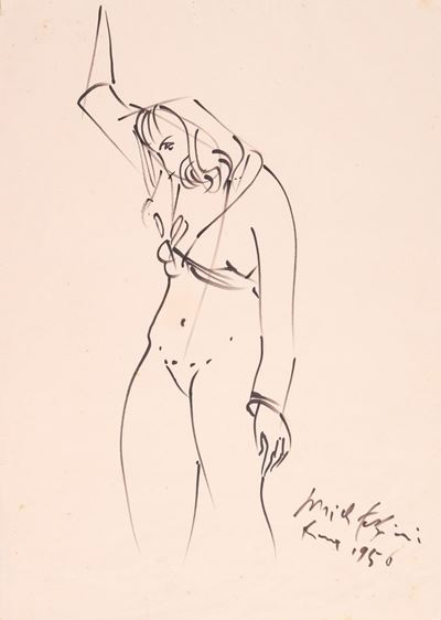 Nudo di Donna in Piedi