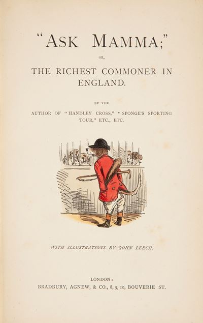 Robert Smith Surtees - Ask Mamma Or The Richest Commoner in England (illustrato del XIX Secolo)