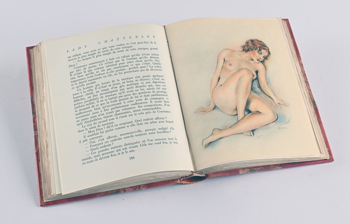 D.h. Lawrence - Lady Chatterley. Version Première Traduite De L'anglais. Compositions En Coluleur...