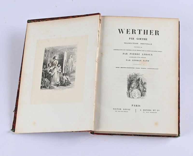 Johann Wolfgang Von Goethe - Werther. prèCèDèe De Considerations Sur Werther Par Pieree Leroux, A...