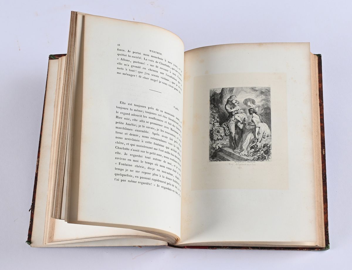 Johann Wolfgang Von Goethe - Werther. prèCèDèe De Considerations Sur Werther Par Pieree Leroux, A...