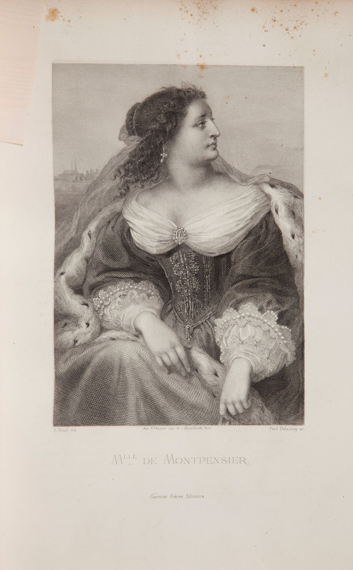 Lettres Choisies De Madame De Sévigne (illustrato Dell '800)