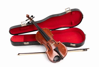 Violino in Abete con Mentoniera e Archetto