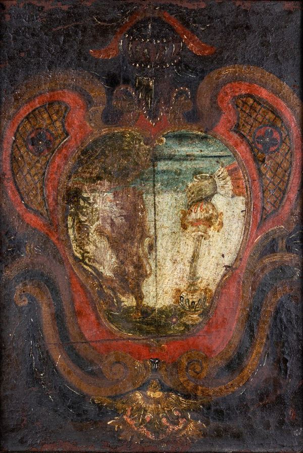 Pittore del XVII secolo - Stemma nobiliare