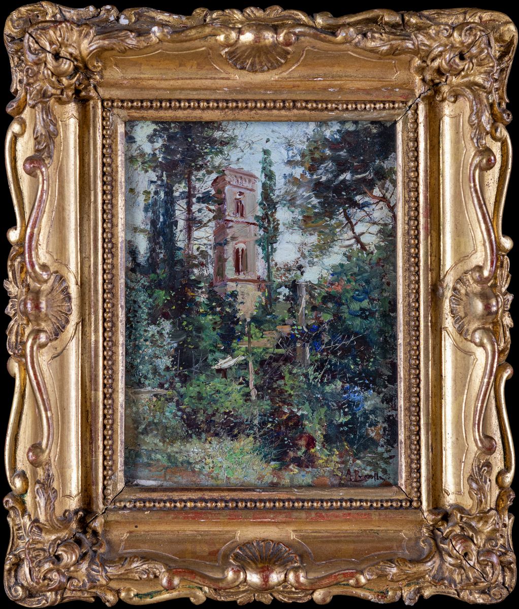 Attilio Pratella - Campanile del Duomo di Ravello