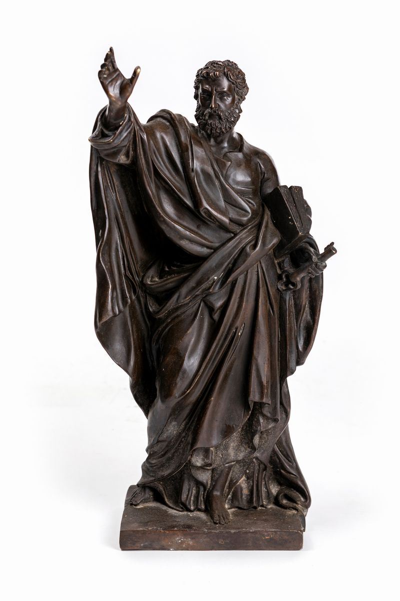 Scultore del XIX Secolo - San Pietro