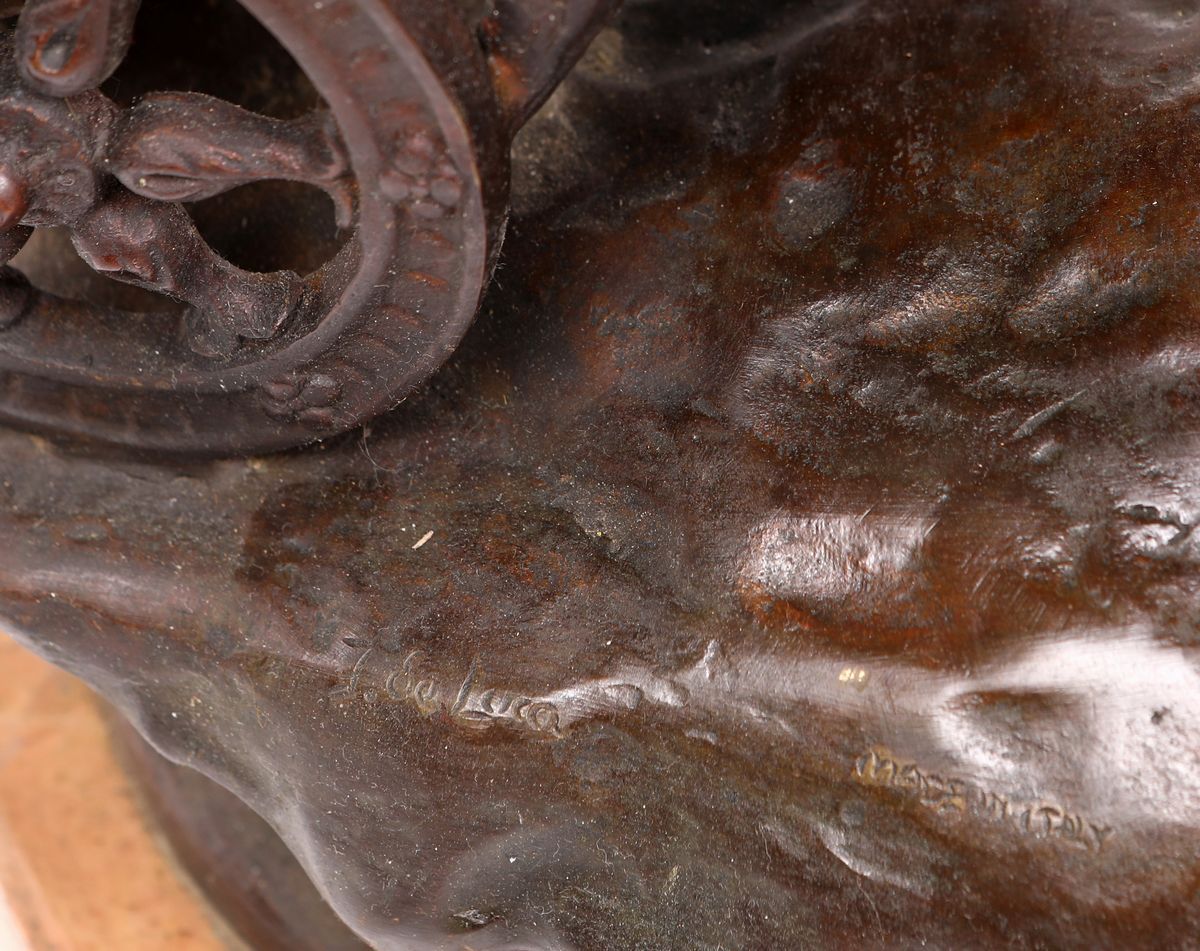 Ferdinando De Luca - Biga Classica in Bronzo