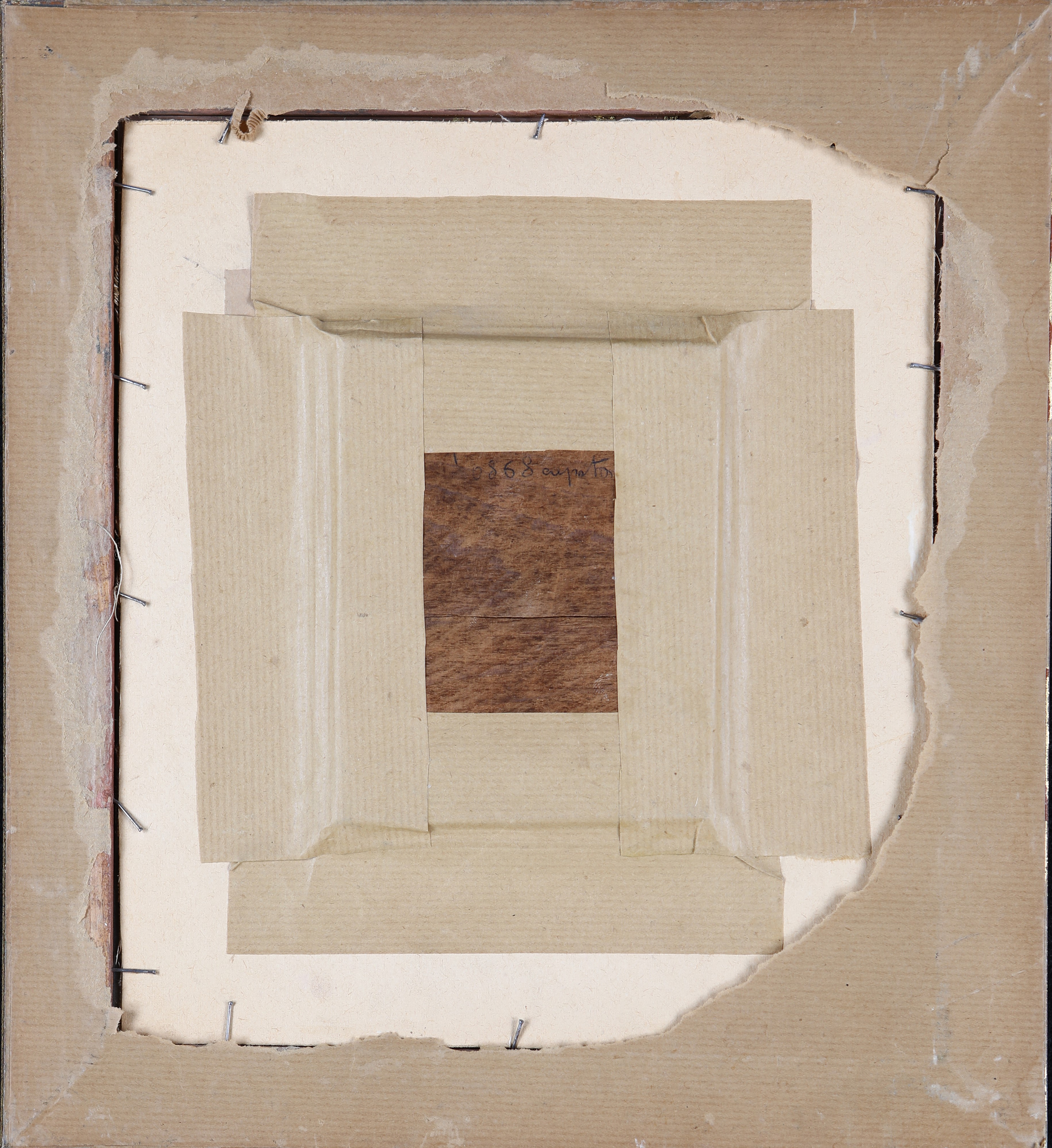 Pittore del XIX Secolo - Scorcio Cittadino