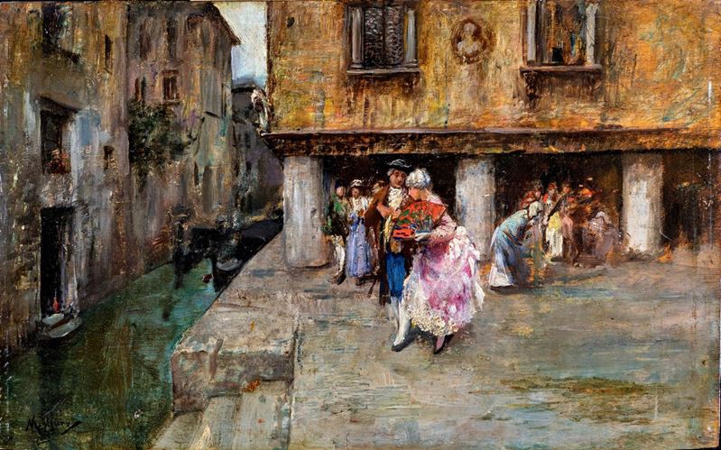 Vincenzo Migliaro - Veduta di Venezia