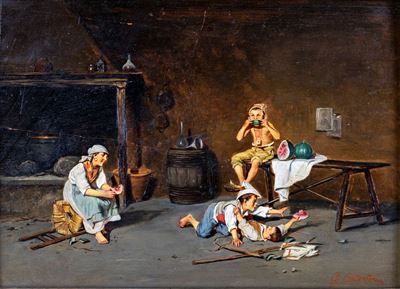 La Merenda con L'anguria