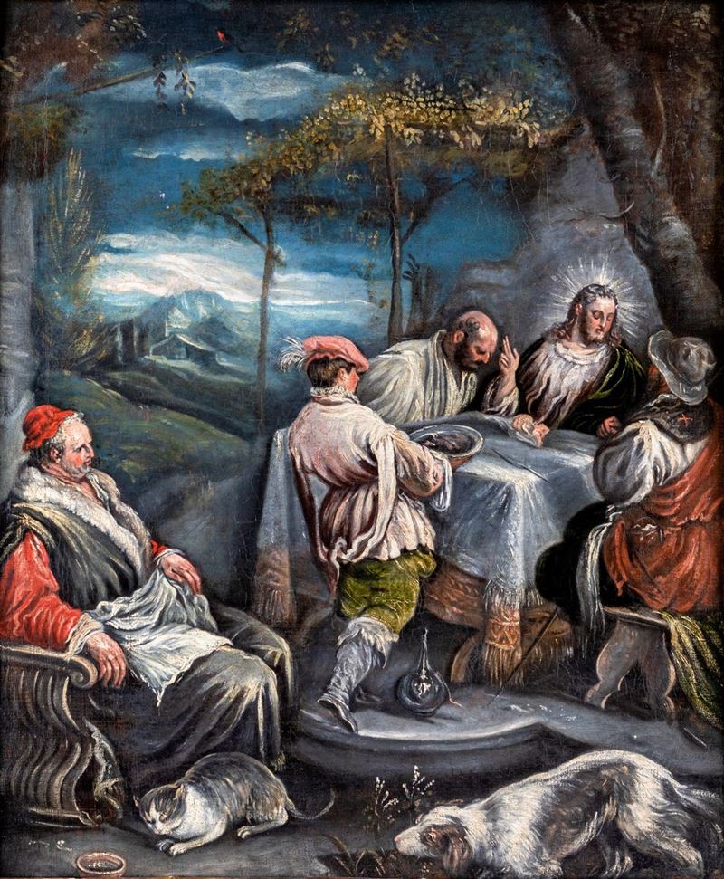 Jacopo Bassano - Cena in Emmaus