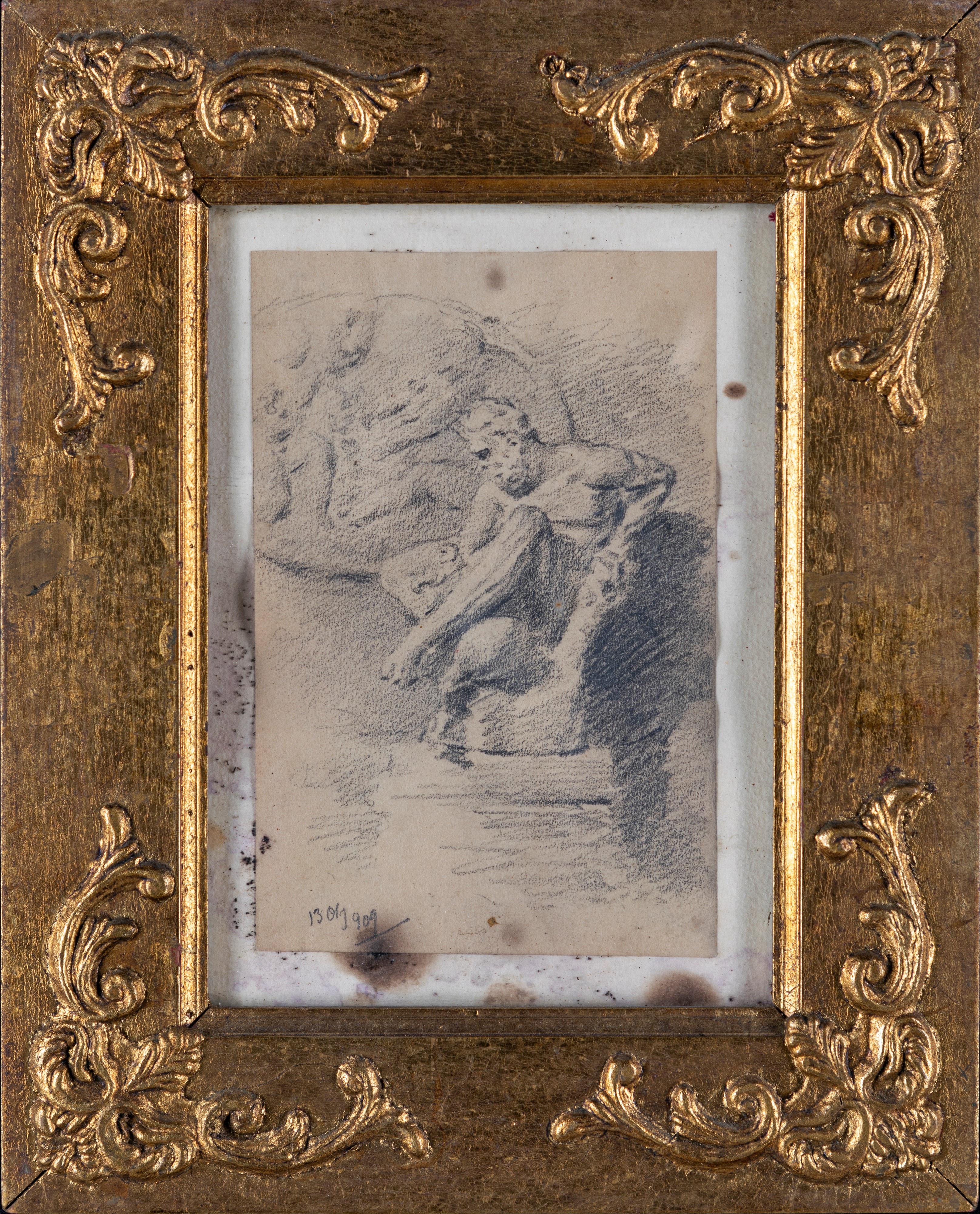 Anonimo, Fine XIX/inizio XX Secolo - Studio per Scultura