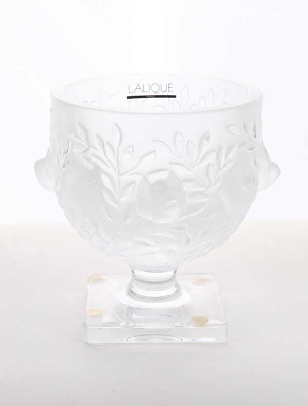 Lalique - Coppa in cristallo incolore