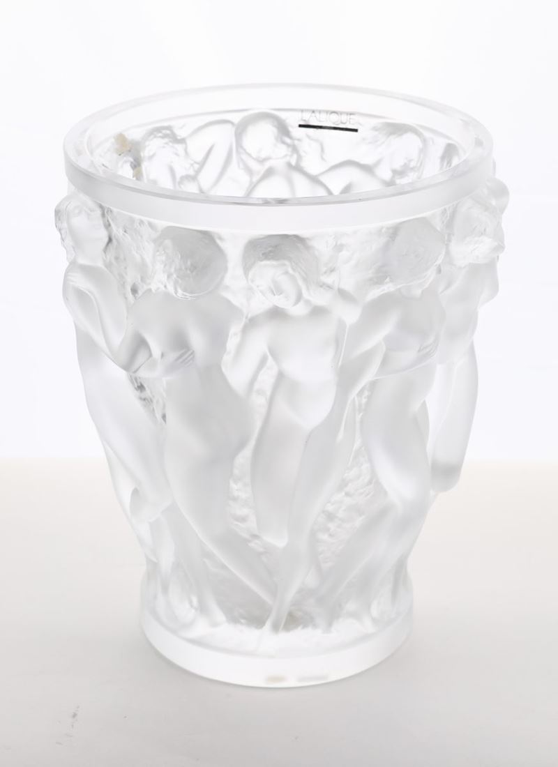 Lalique - Vaso Baccanti, Francia, Anni Novanta