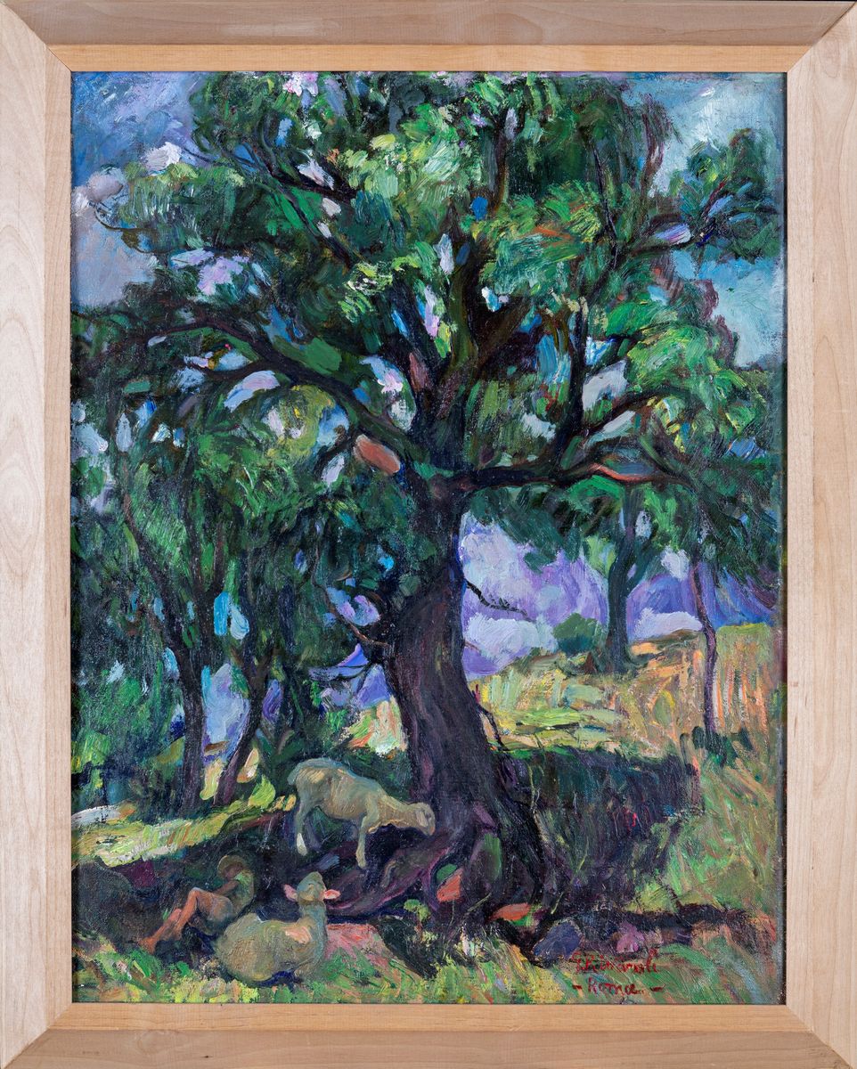 Giuseppe Rivaroli - Scena Campestre