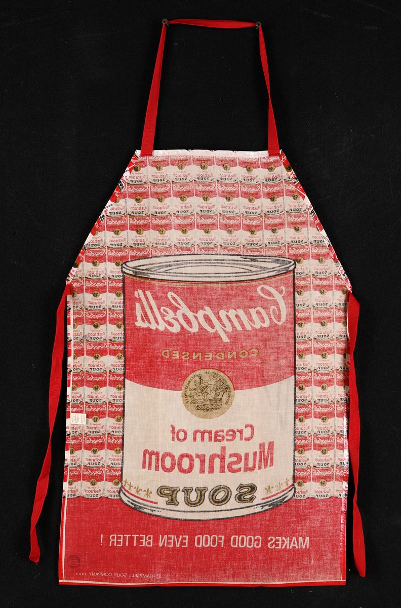Andy Warhol - Apron - Campbell's Soup Cream Of Mushroom