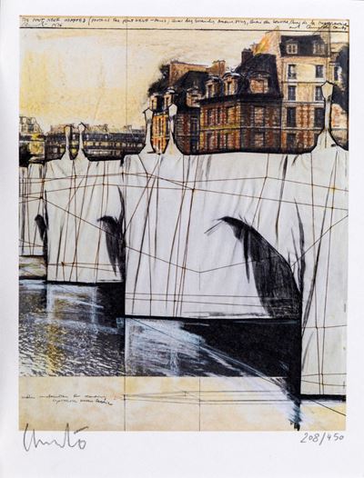 The Pont Neuf Wrapped, Project For Paris, 1976