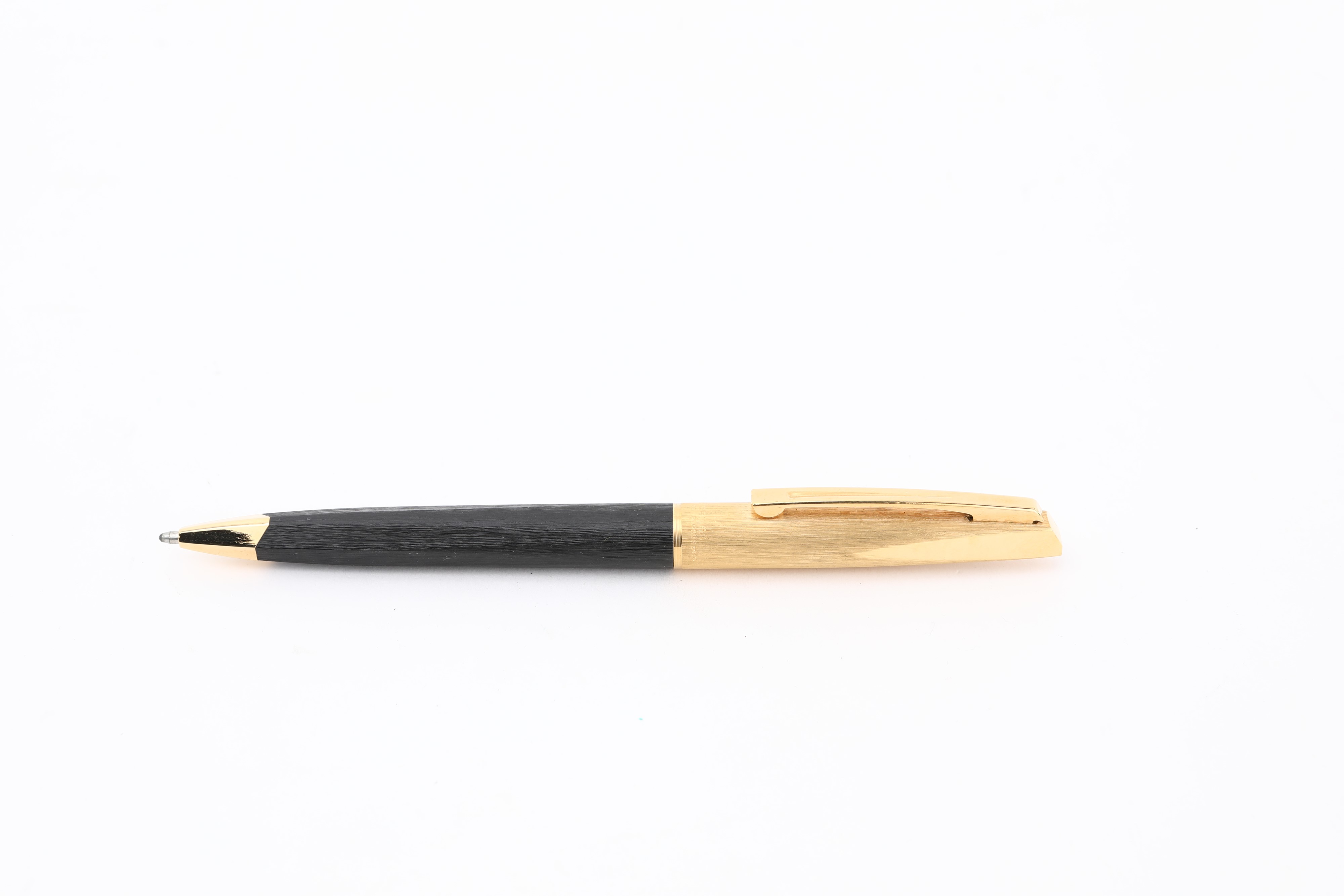 Waterman - Penna a Sfera Anni '70 in Vernice e Metallo Placcato in Oro Giallo