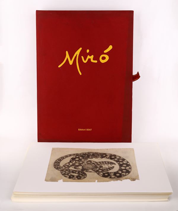 Joan Mir&#242; - Libro d'autore Edizioni Seat Torino 1987.