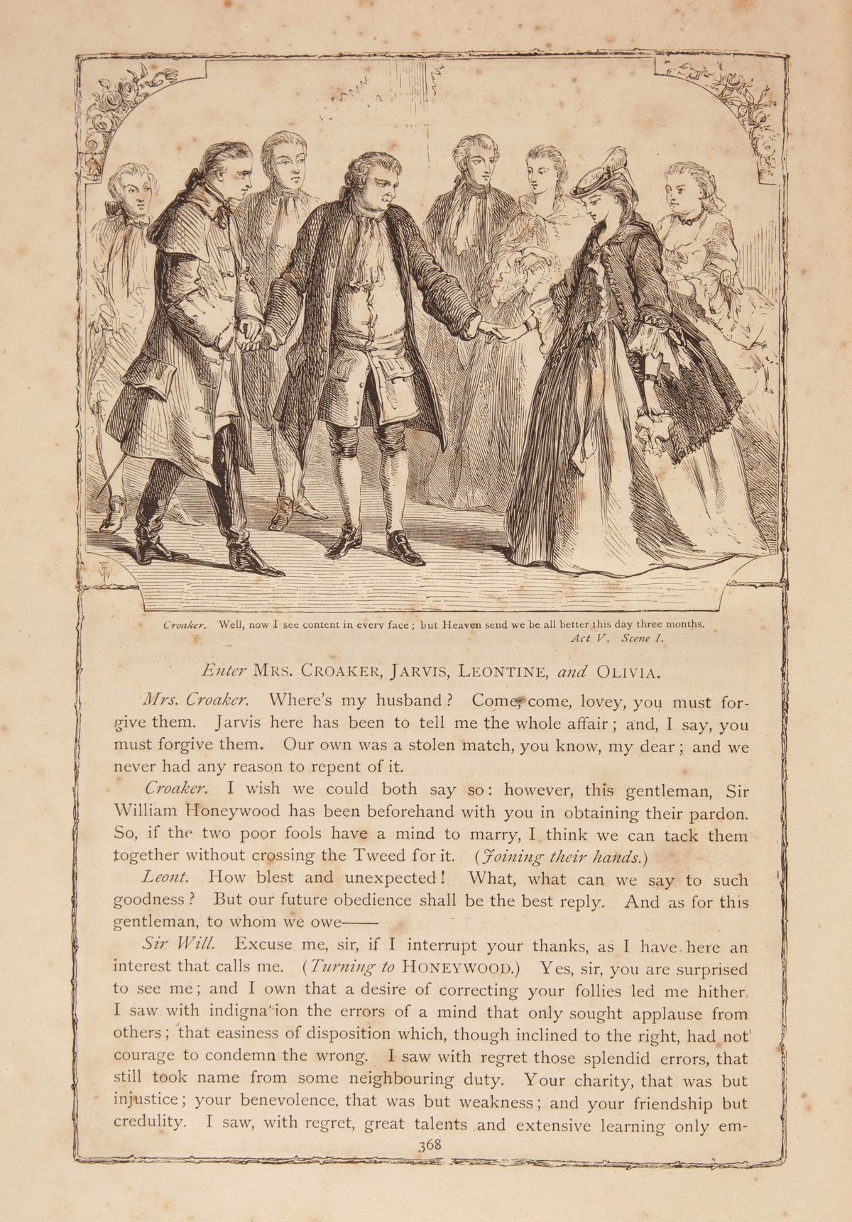 Oliver Goldsmith - The Works, Illustrated. Vicar Of Wakefield, Selected Poems And Comedies