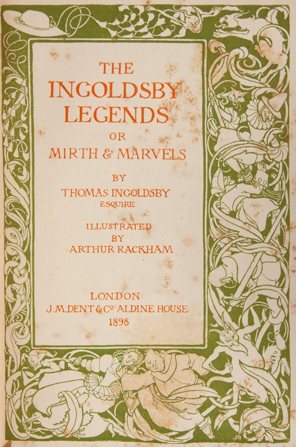 Thomas Ingolsby - The Ingoldsby legends or Mirth & Marvels Illustrated by Arthur Rackham