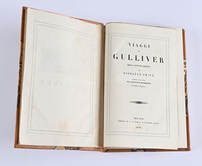 Jonathan Swift - Viaggi di Gulliver nelle Lontane Regioni Versione Dall'inglese di Gaetano Barbie...