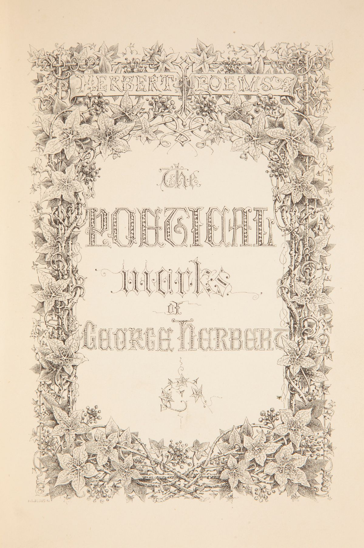George Herbert - The Poetical Works
