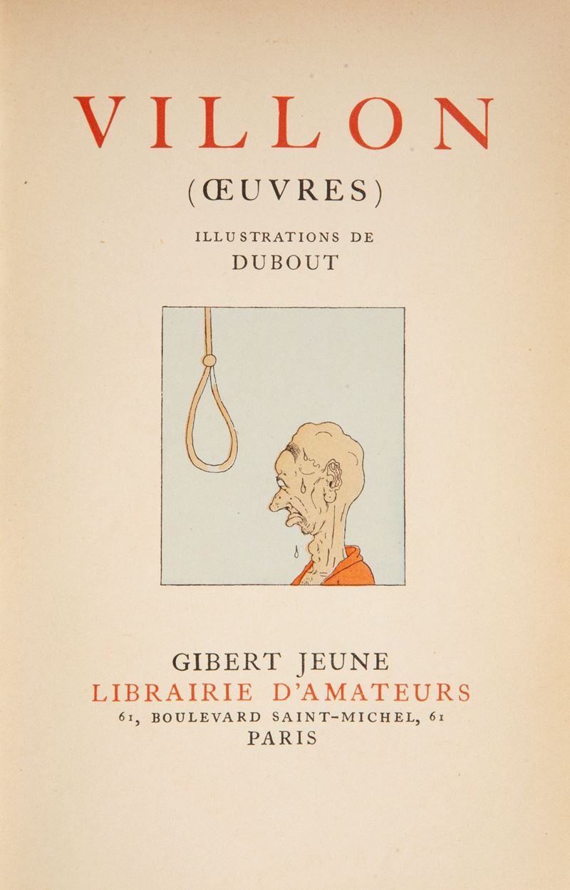 François Villon - Oeuvres
