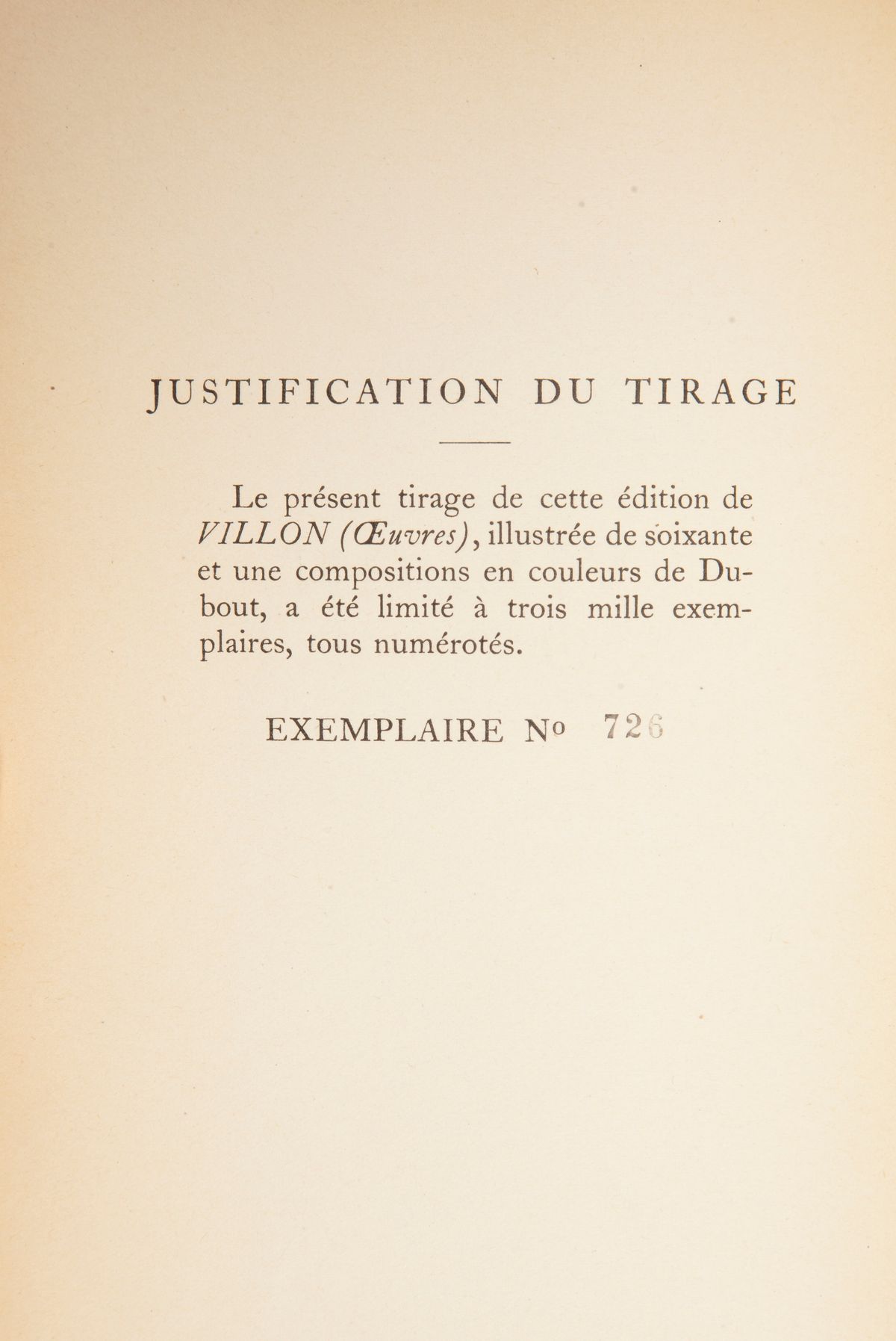 François Villon - Oeuvres