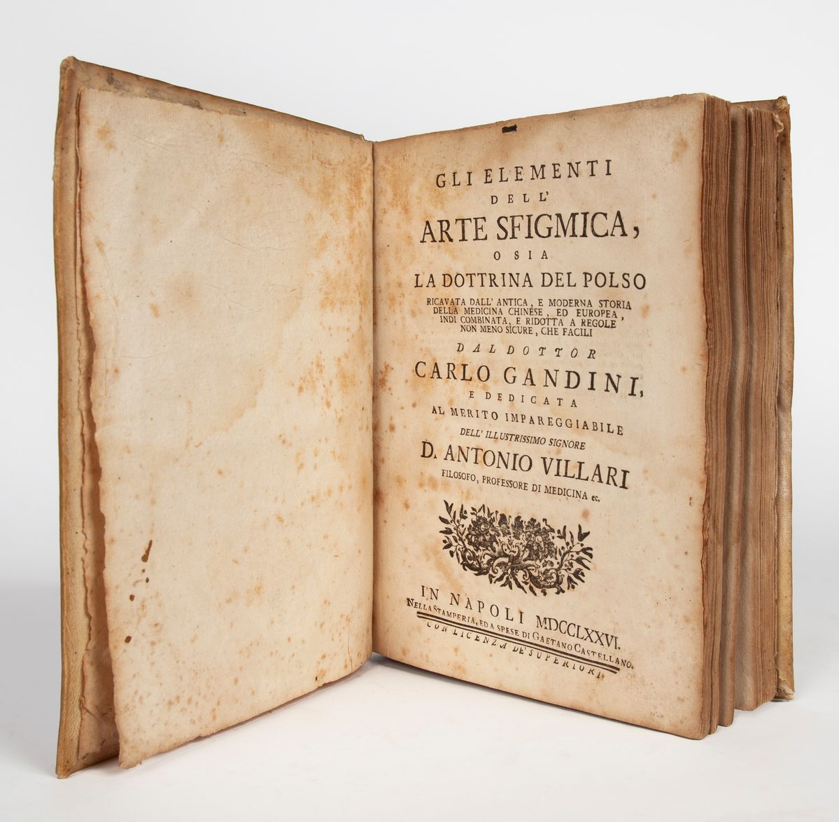 Carlo Gandini, gli Elementi Dell'arte Sfigmica o Sia la Dottrina del Polso