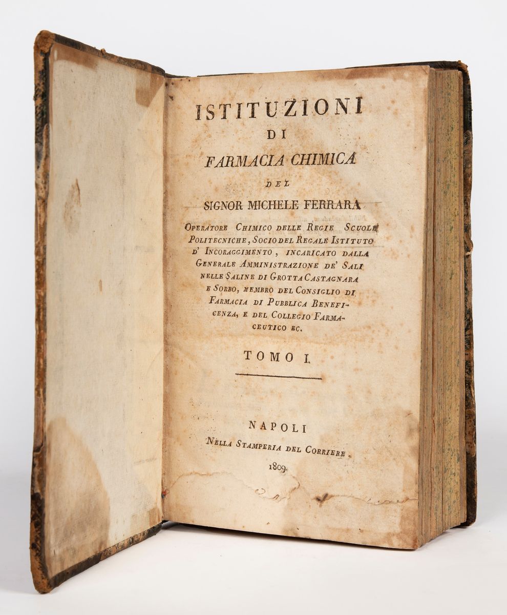 Michele Ferrara, Istruzioni di Farmacia Chimica
