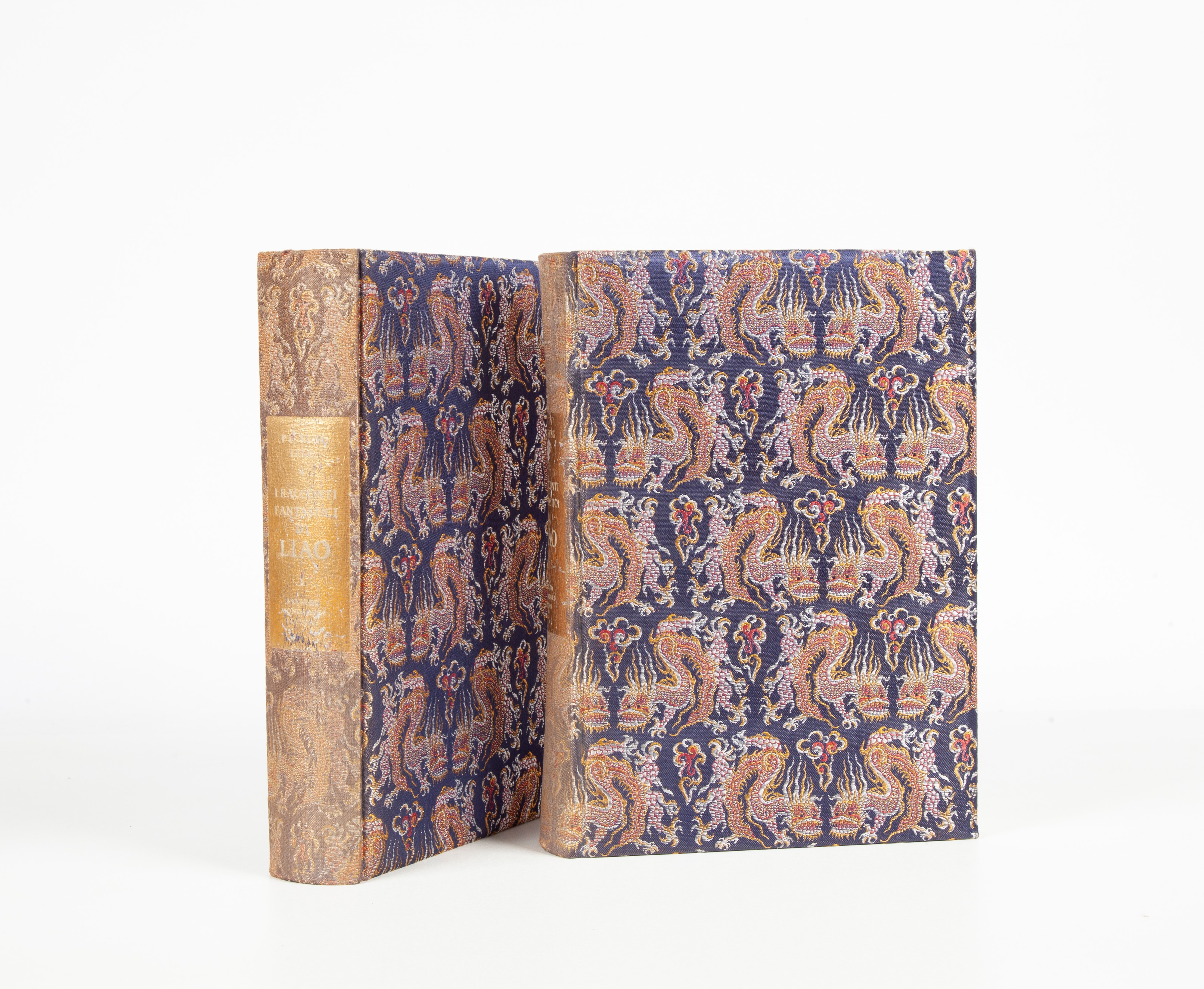 P'u Sung Ling - i Racconti Fantastici di Liao. Arnoldo Mondadori Milano 1955 (due Volumi); 2 Mill...