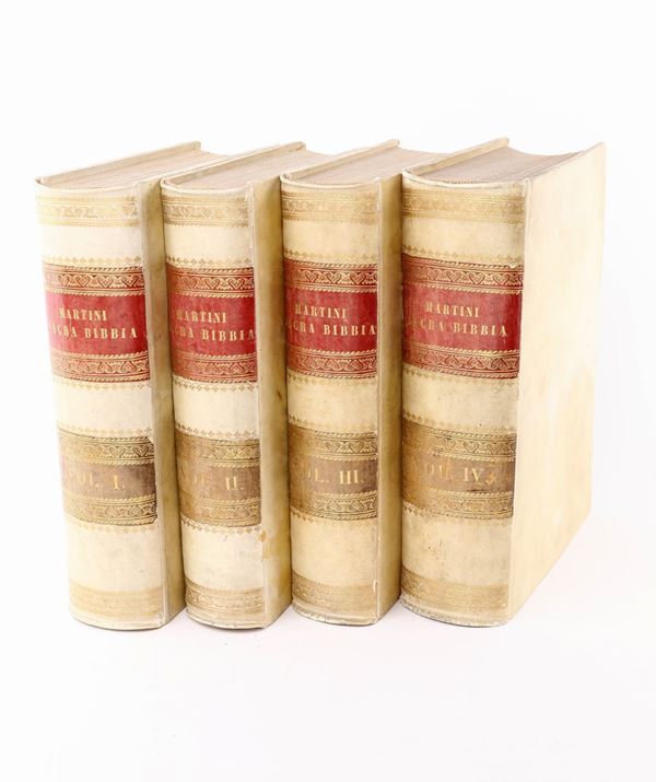 La Sacra Bibbia Secondo la volgata tradotta in lingua italiana da Antonio Martini