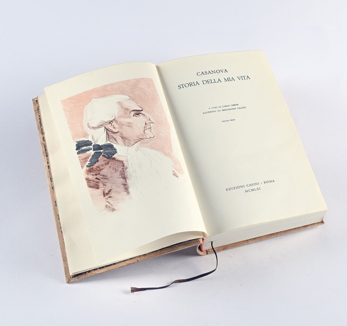 Giacomo Casanova - Storia della Mia Vita a Cura di Carlo Cordié Illustrata da Bernardino Palazzi....