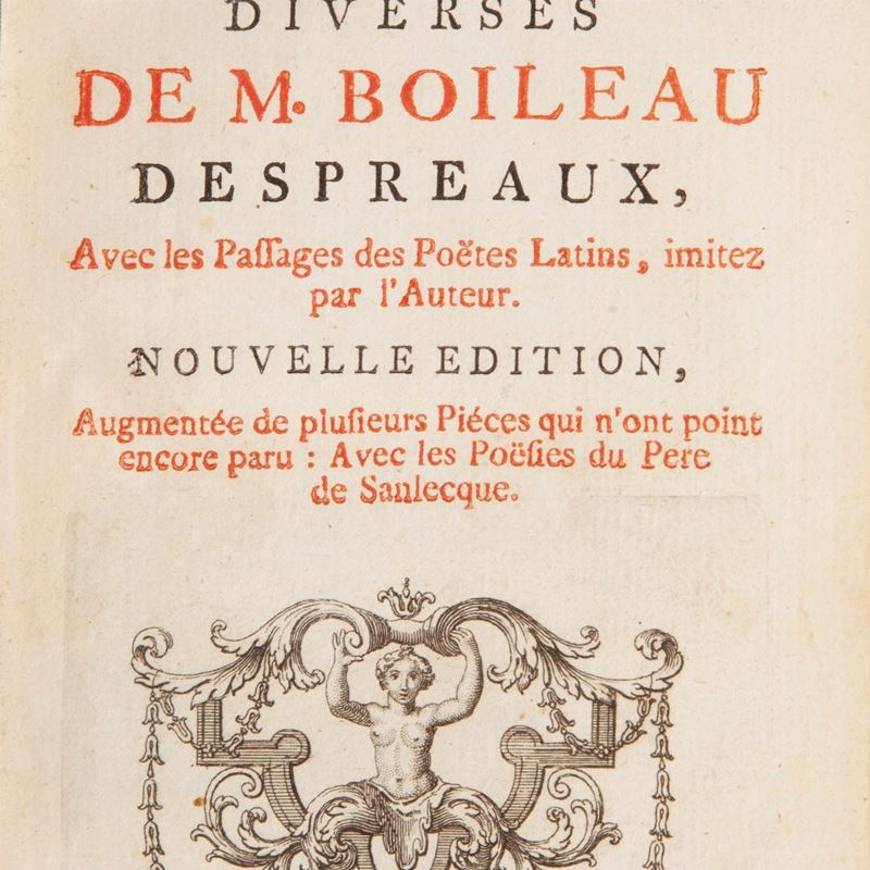 Boileaux Despreaux. Satires Et Ouvres