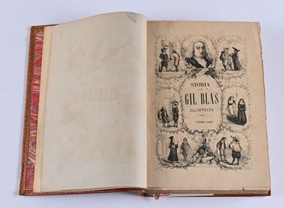 Alain René le Sage - Storia di Gil Blas di Santillana. Nuova Edizione Illustrata
