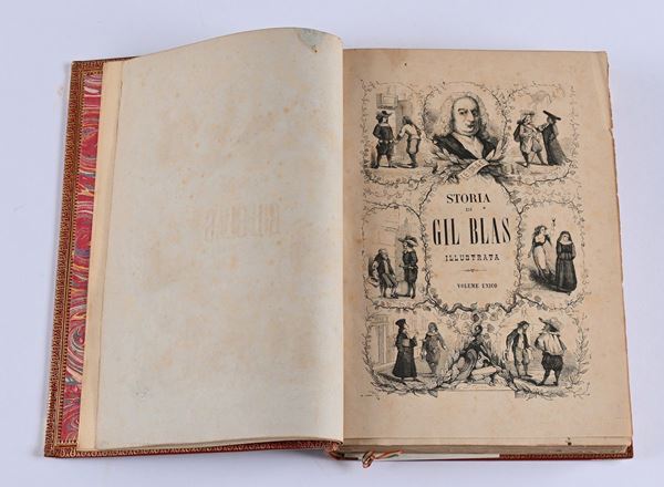Alain René Le Sage - Storia di Gil Blas di Santillana. Nuova edizione illustrata