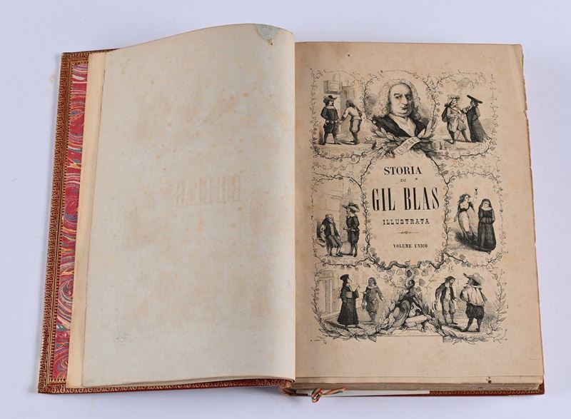 Alain René le Sage - Storia di Gil Blas di Santillana. Nuova Edizione Illustrata