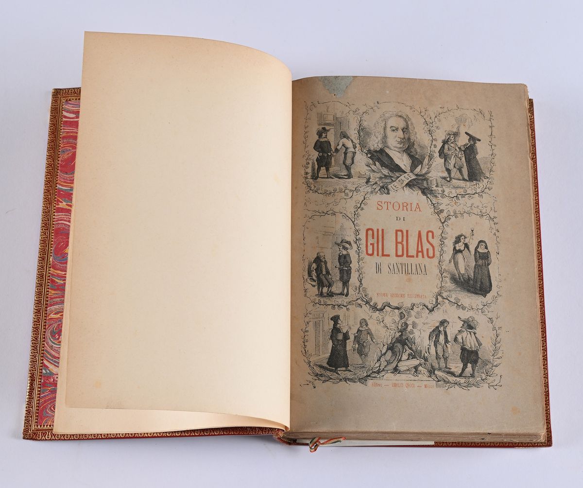 Alain René le Sage - Storia di Gil Blas di Santillana. Nuova Edizione Illustrata