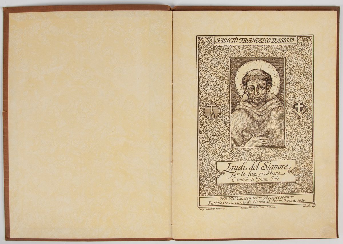 San Francesco, Laudi del Signore per le Sue Creature. Cantico di Frate Sole