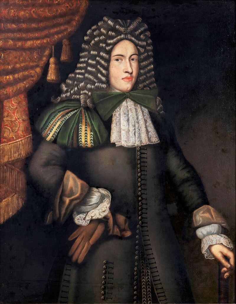 Pittore del XVIII Secolo - Ritratto di Uomo