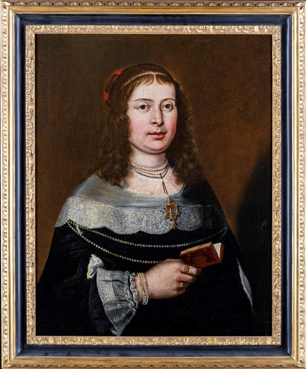 Pittore del XVIII Secolo - Ritratto di Donna
