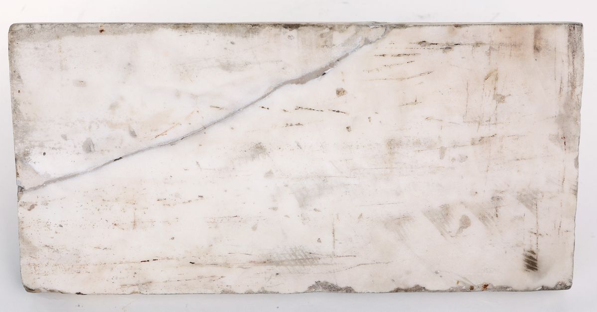 Antico Bassorilievo in Marmo Bianco XVIII Secolo