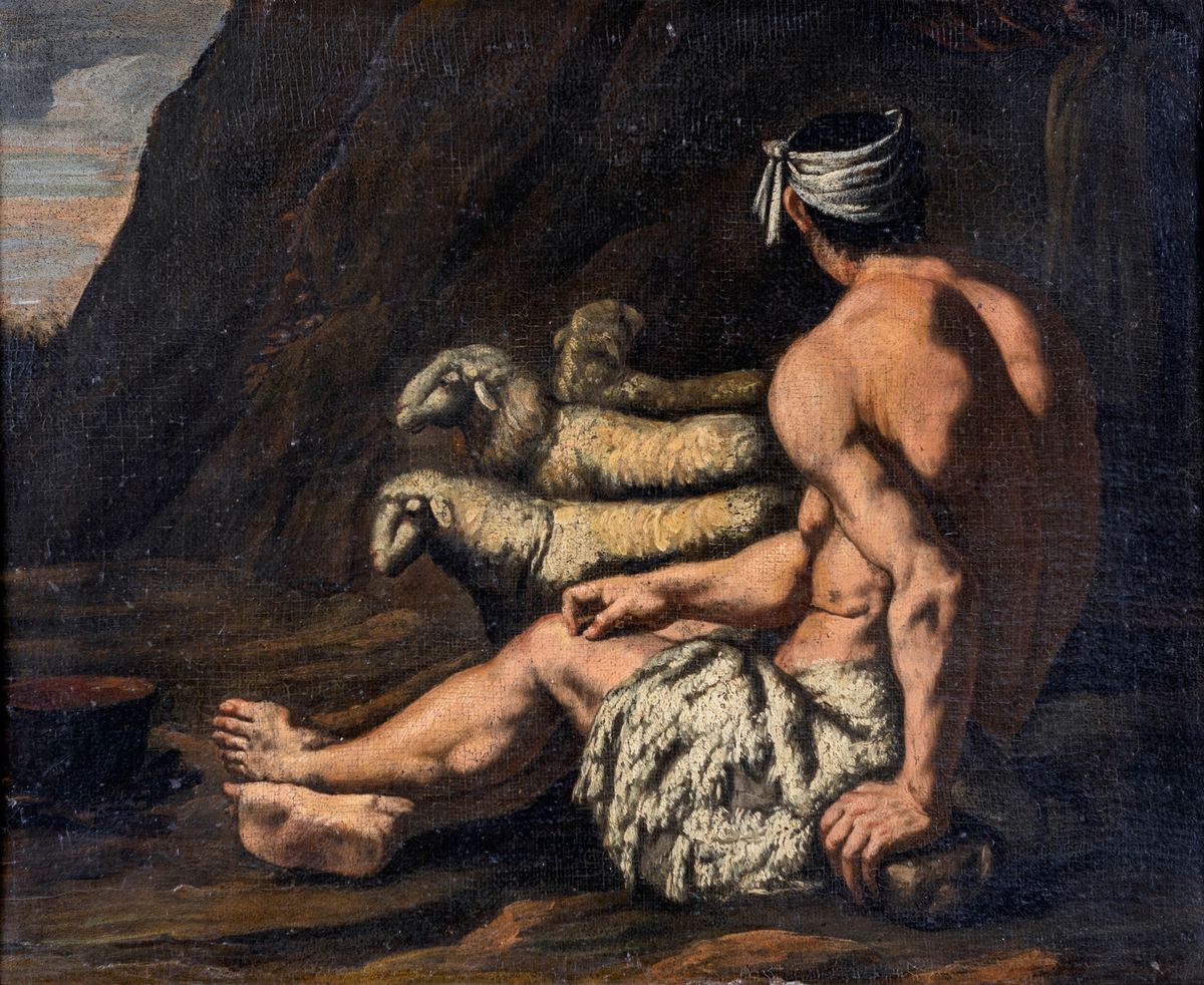 Bartolomeo Passante - Pastore con Gregge